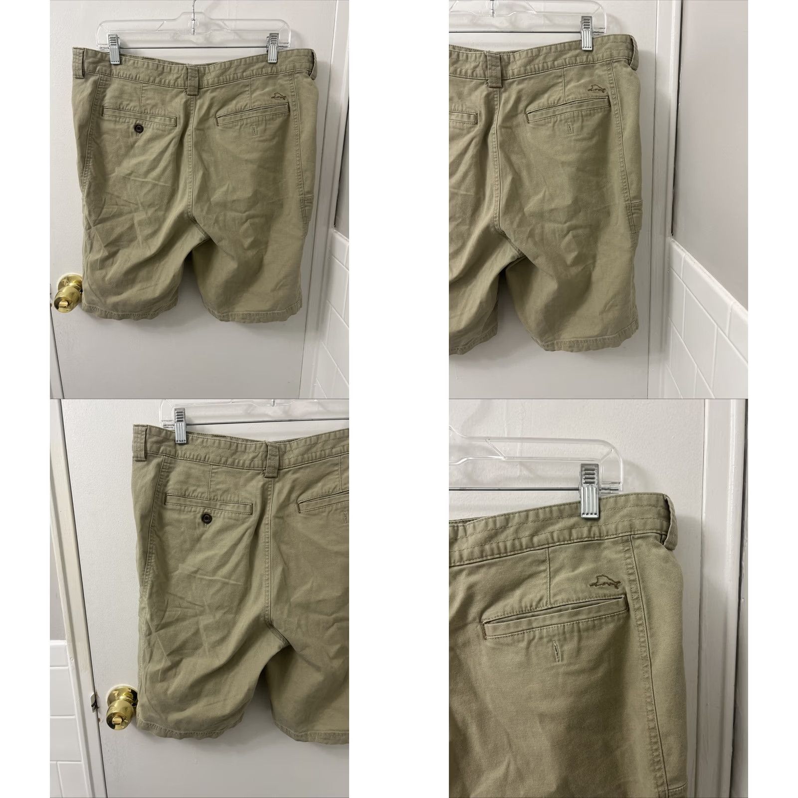 Tommy Bahama Tommy Bahama Cargo Shorts Mens Size 34 Brown Pockets 9” Inseam Casual Travel Short Shirt? Size US 34 / EU 50 - 8 Thumbnail