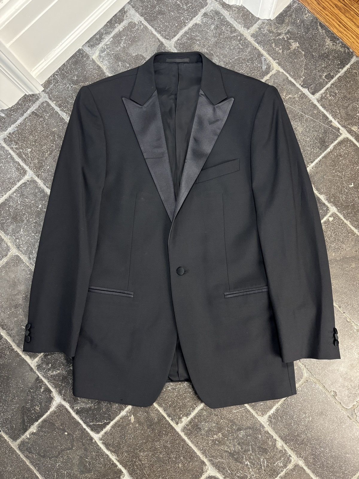 Z Zegna Z Zegna Suit Ermenegildo Zegna Two Piece Tuxedo Formal 48R Size 48R - 3 Thumbnail
