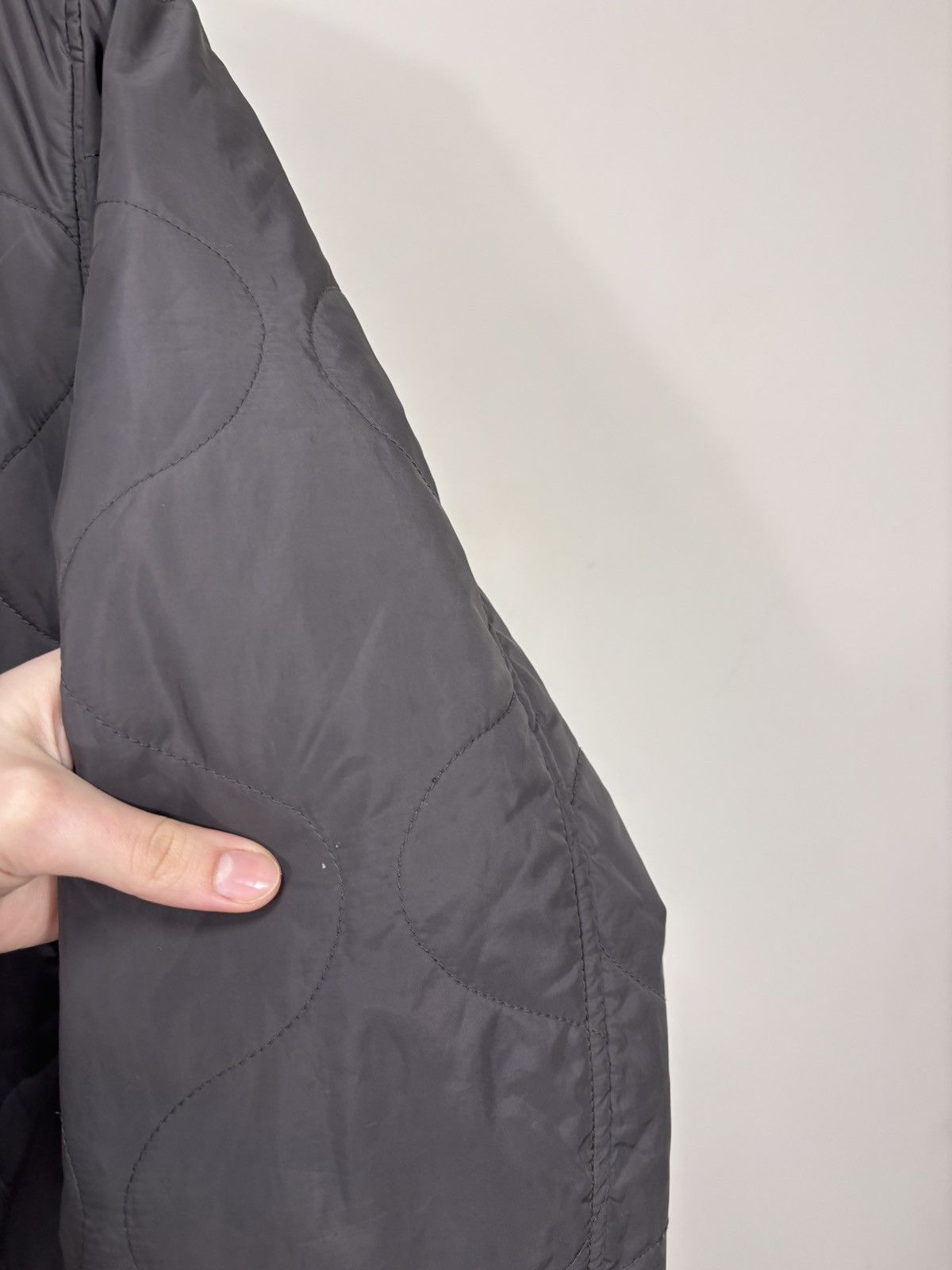 Z Zegna Z Zegna Men’s Quilted Grey Lightweight Bomber Jacket Size US M / EU 48-50 / 2 - 17 Thumbnail
