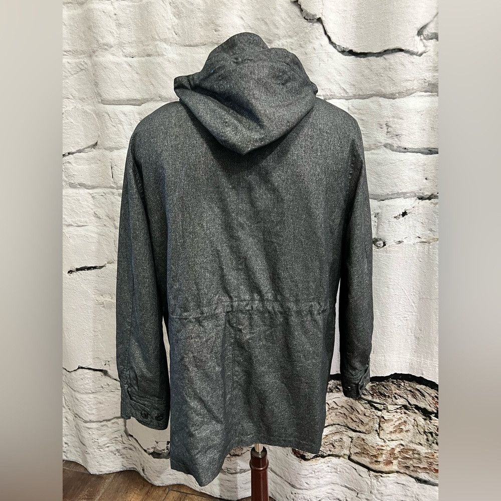 Outerknown OUTERKNOWN The Journey Black Grey Nylon Zip Up Button Up Ho Size US L / EU 52-54 / 3 - 4 Thumbnail
