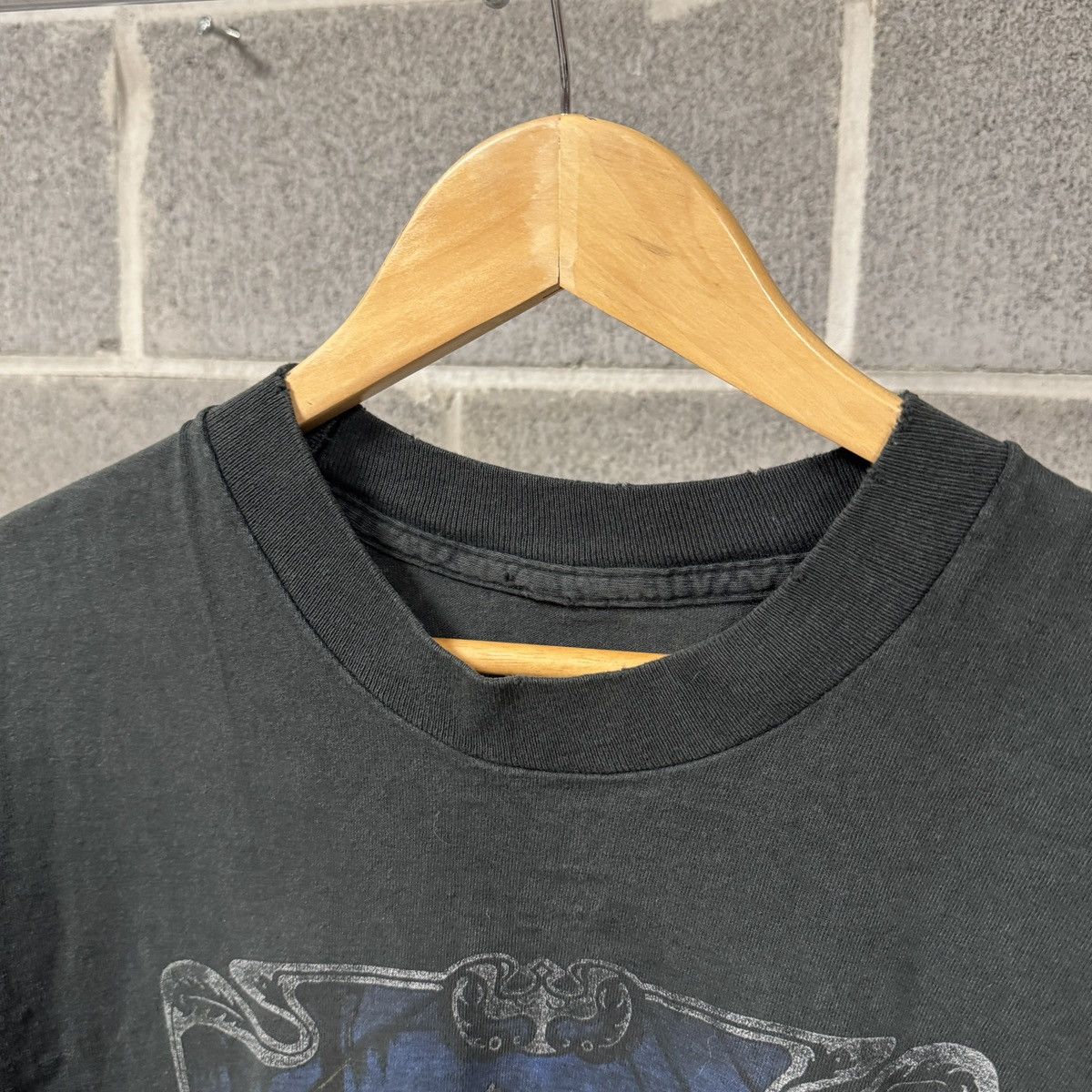 Vintage Dixie Blackened Voodoo Lager Thrashed Shirt ERD Grunge Size US L / EU 52-54 / 3 - 3 Thumbnail