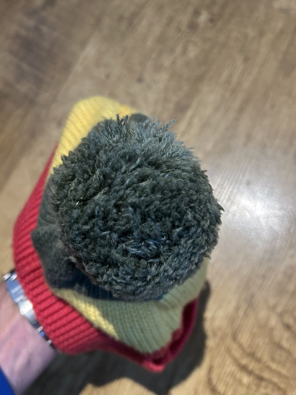 Dior Vintage Christian Dior Rasta beanie/bobble hat Size 10A Size ONE SIZE - 8 Thumbnail