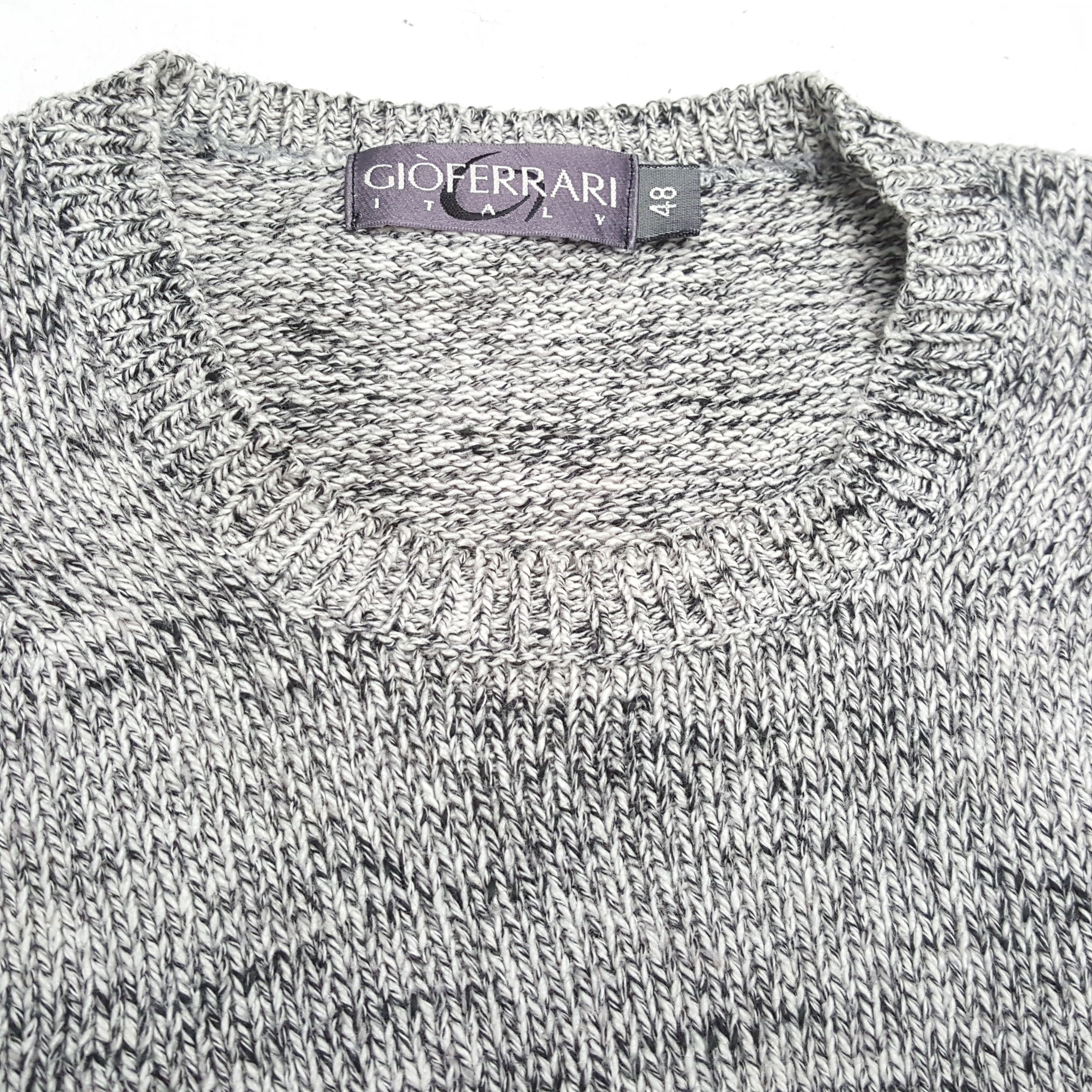 Vintage Vintage GIOFERRARI ITALY SKULLS Japanese Custom Sweathisrts Size US L / EU 52-54 / 3 - 9 Thumbnail