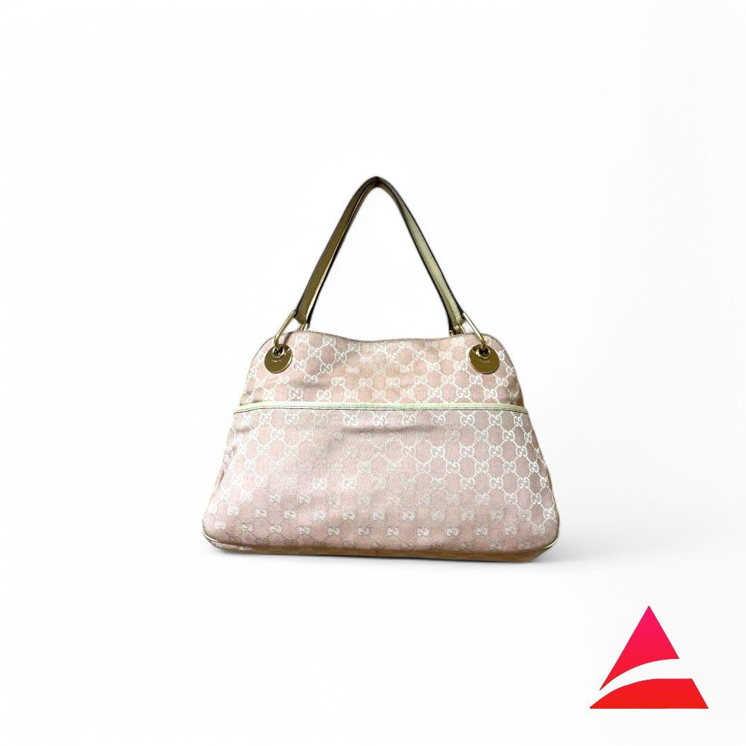 Gucci Gucci - Princess Eclipse Vintage Pink Leather Shoulder Bag Size ONE SIZE - 1 Thumbnail
