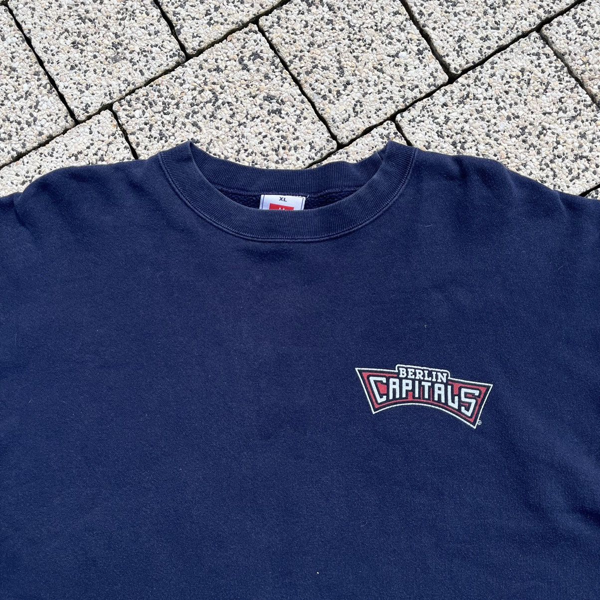 NHL × Vintage Vintage Preussen Capitals Berlin BSC Crewneck Sweater Size US XL / EU 56 / 4 - 4 Thumbnail