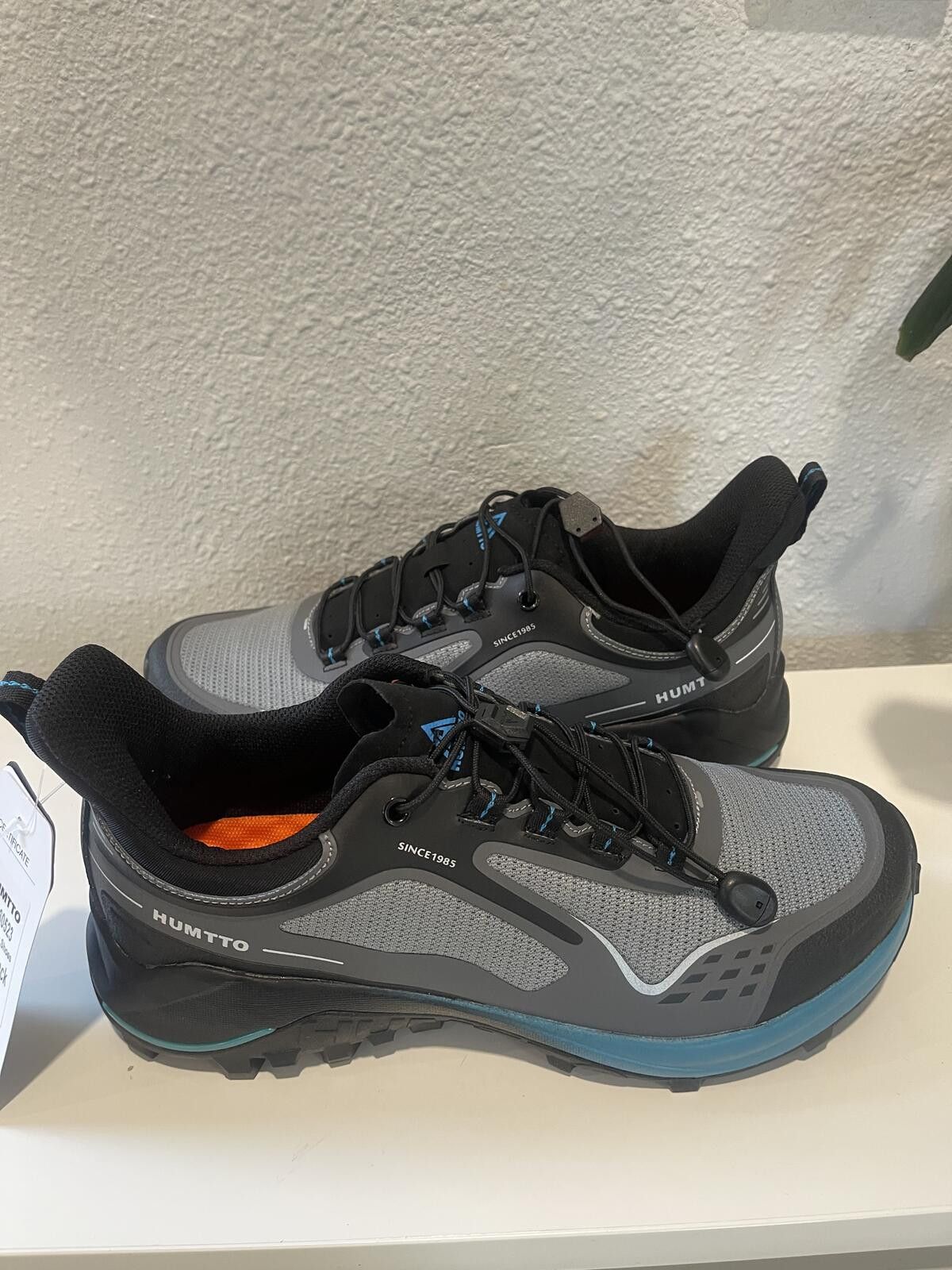 Other Humtto Men's Trail Running Shoes Size 8.5-9 Gray/Black Size ONE SIZE - 4 Thumbnail