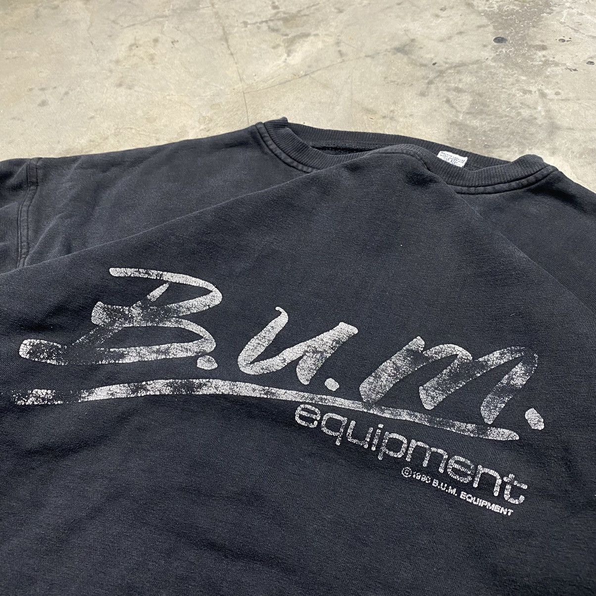 B.U.M Equipment × Vintage OG y2k BUM Equipment Baggy Boxy Crewneck Size ONE SIZE - 2 Thumbnail