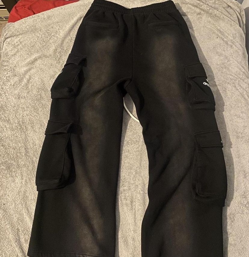 HYPEDEPT HYPEDEPT ARCHIVE HUNTER CARGO STRIPE BAGGY SWEATPANTS CAMO Size US 30 / EU 46 - 2 Thumbnail
