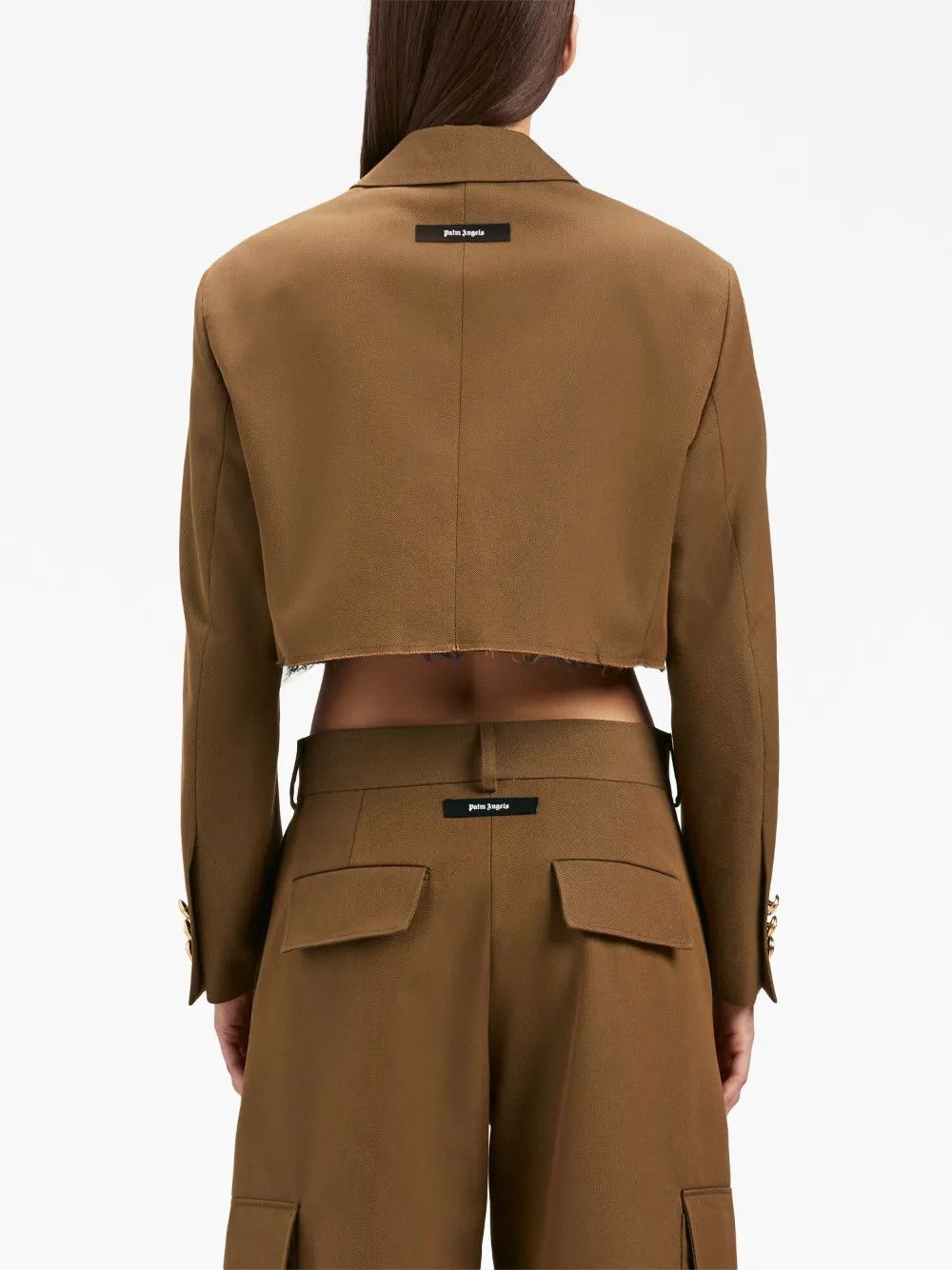 Palm Angels o1y1125 Blazer in Brown Size M / US 6-8 / IT 42-44 - 5 Thumbnail