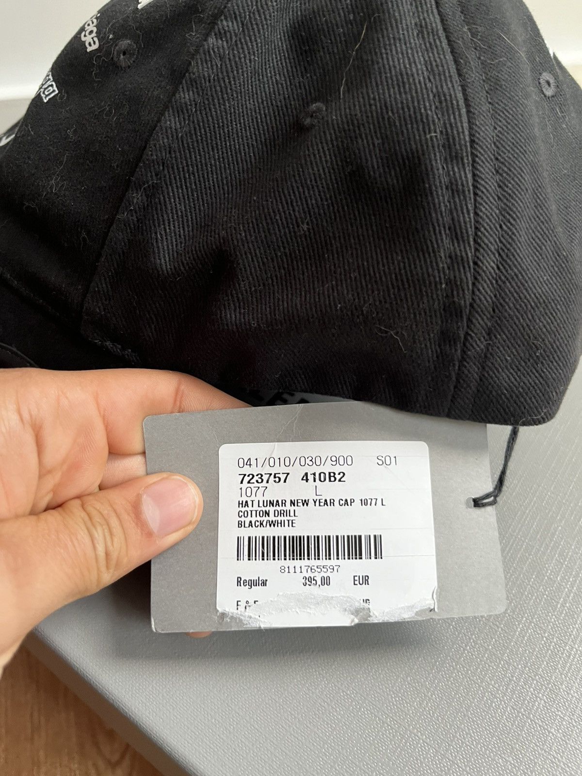 Balenciaga Balenciaga cap lunar new year Size ONE SIZE - 5 Thumbnail