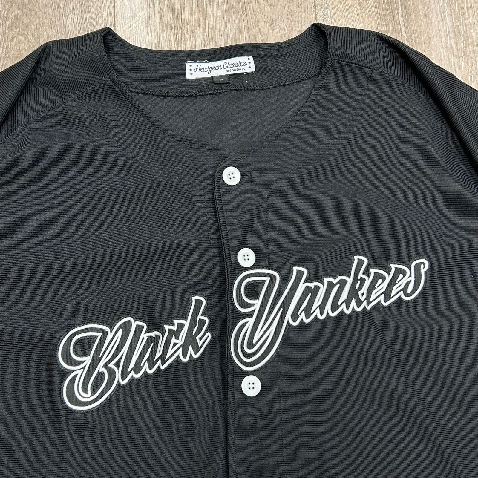 MLB New York Black Yankees Negro Leagues baseball jersey size L Size US L / EU 52-54 / 3 - 2 Thumbnail