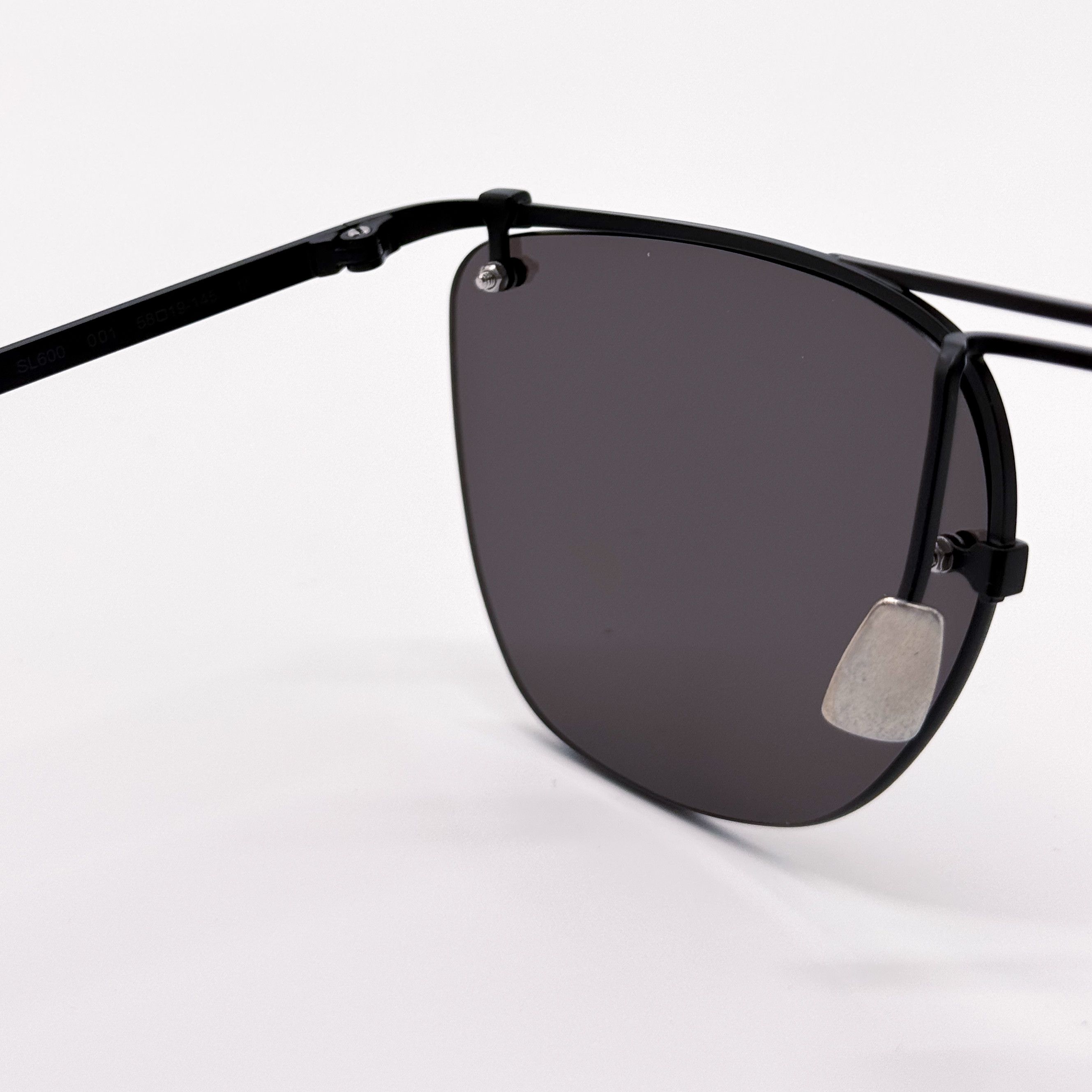 Yves Saint Laurent NEW SAINT LAURENT SL 600 001 UNISEX BLACK SUNGLASSES Size ONE SIZE - 7 Thumbnail