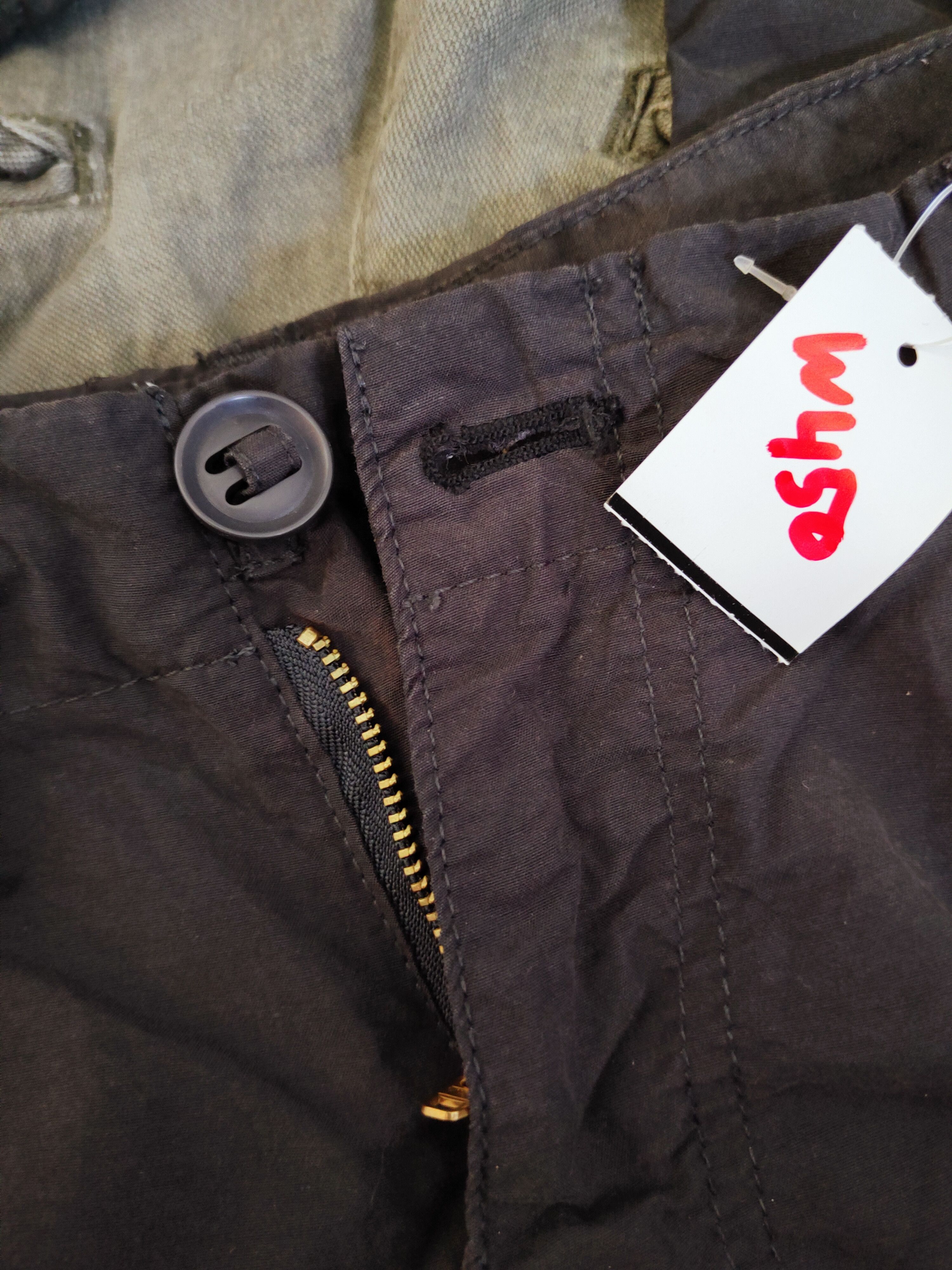 Japanese Brand Spinash Black Multipocket Cargo Short Pants #W450 Size US 28 / EU 44 - 14 Thumbnail
