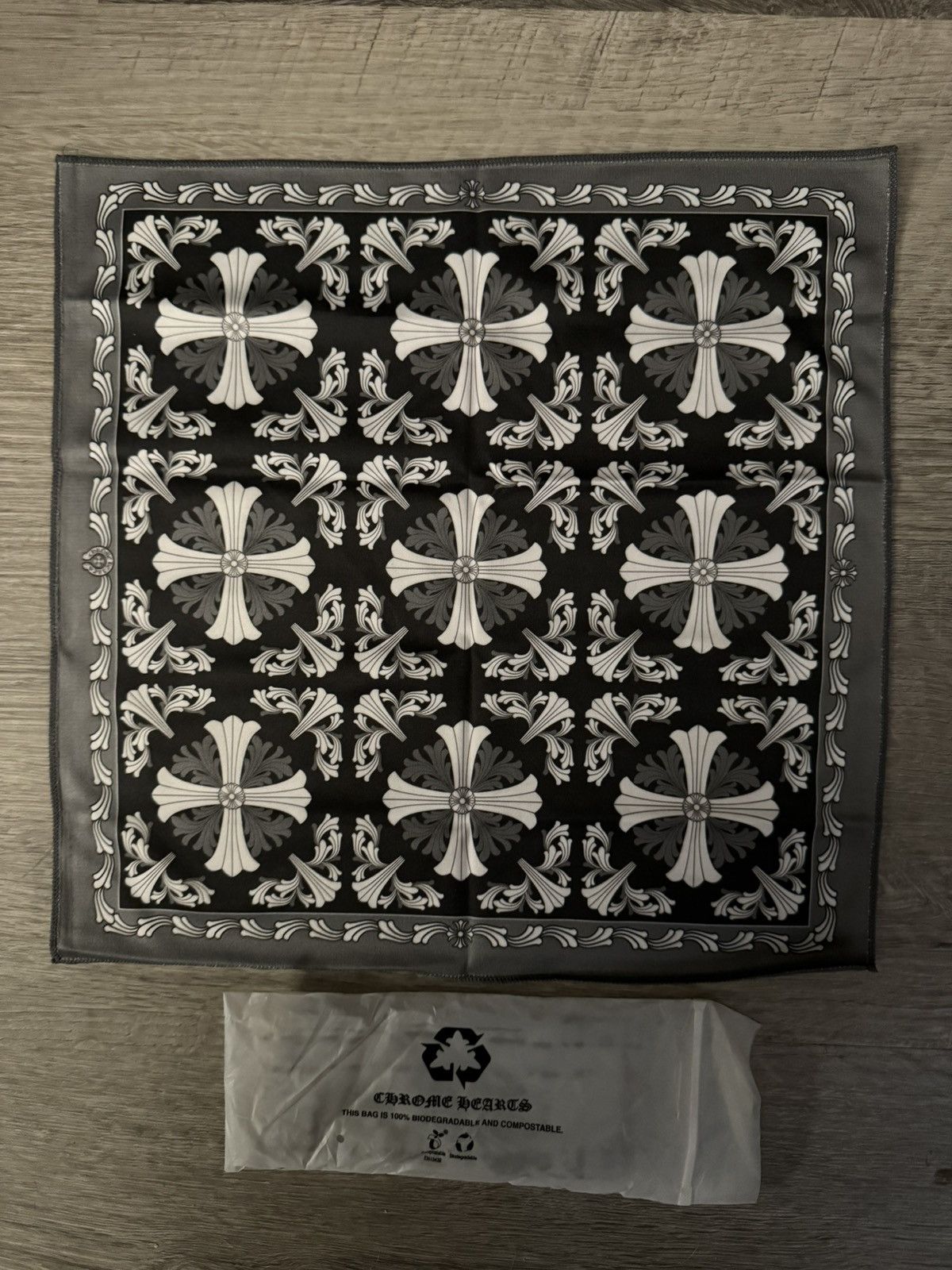 Chrome Hearts Silk Bandanna