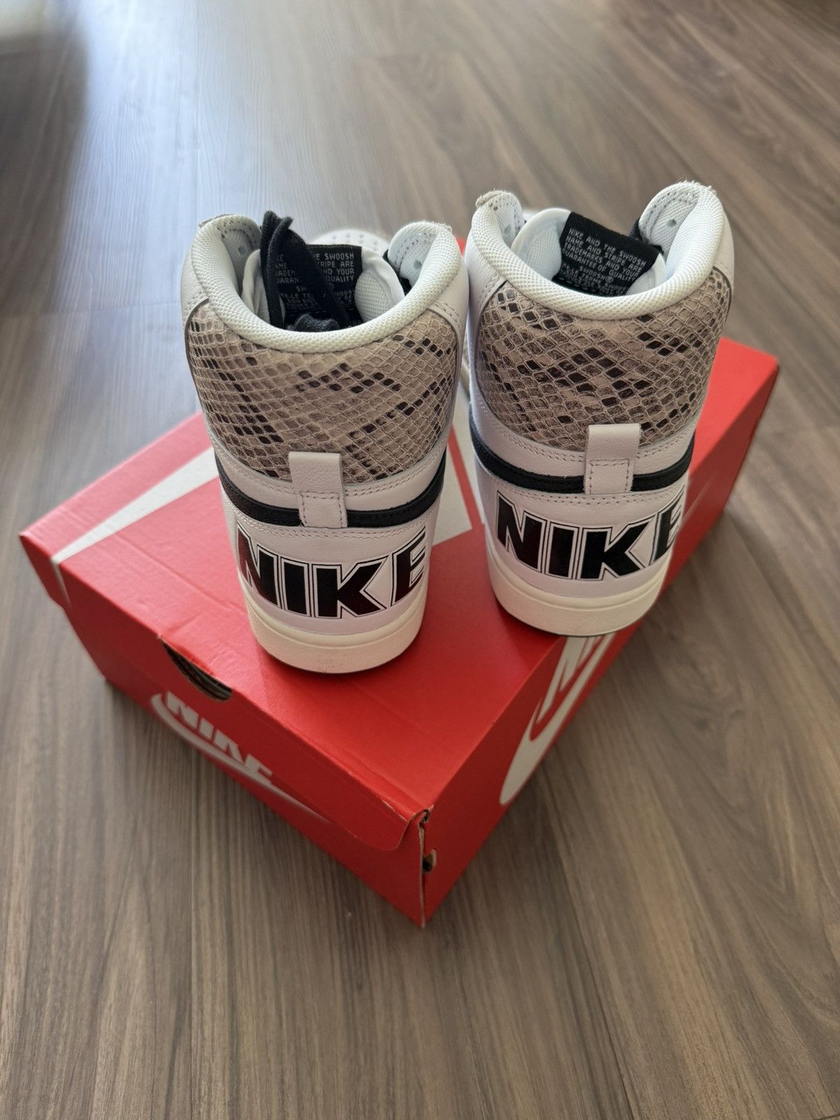 Nike Nike Terminator High Cocoa Snake FB1318-100 - Men’s Size 9 Size US 9 / EU 42 - 3 Thumbnail