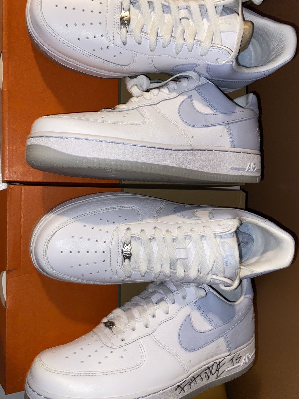 Nike AIR FORCE 1 LOW QS TS NY Size US 10 / EU 43 - 7 Thumbnail