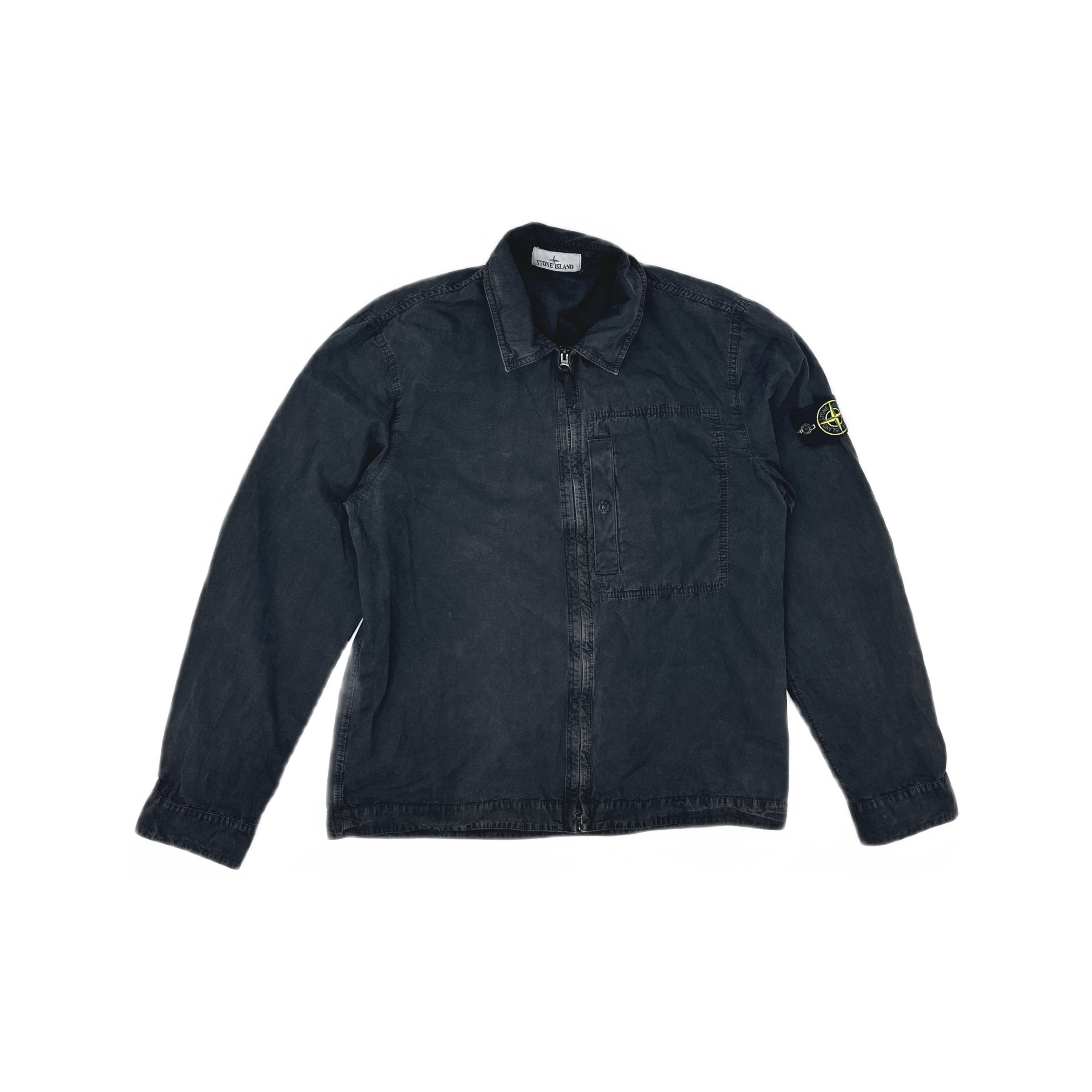 Stone Island Stone Island Garment Dyed Zip Jacket Size L Size US L / EU 52-54 / 3 - 1 Thumbnail