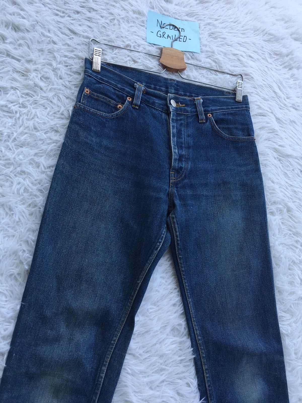 Helmut Lang Rare Vintage Helmut Lang Produced 1996 Straight Cut Denim Size US 30 / EU 46 - 8 Thumbnail