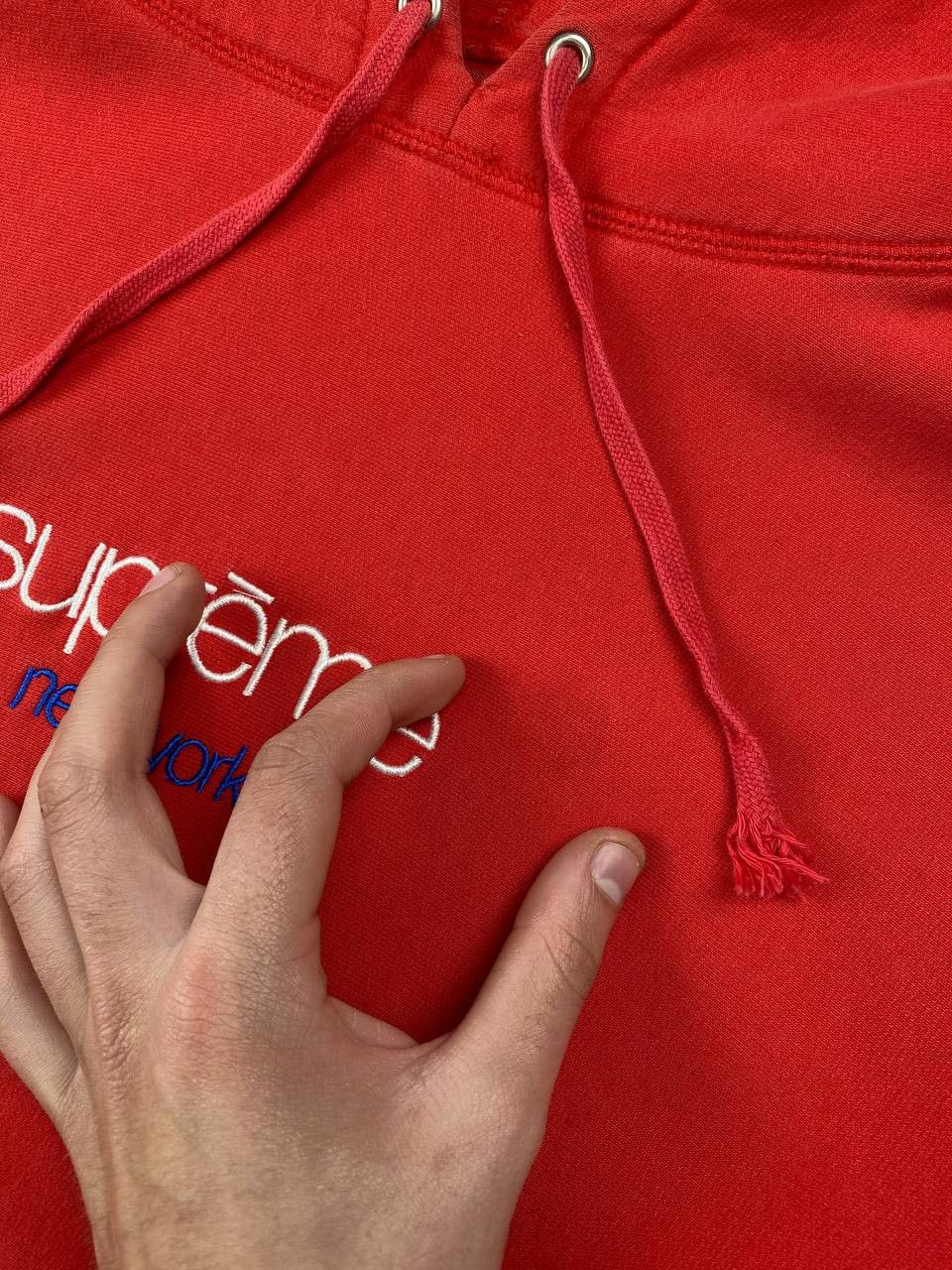 Supreme Supreme Classic Logo Hoodie Size US L / EU 52-54 / 3 - 6 Thumbnail