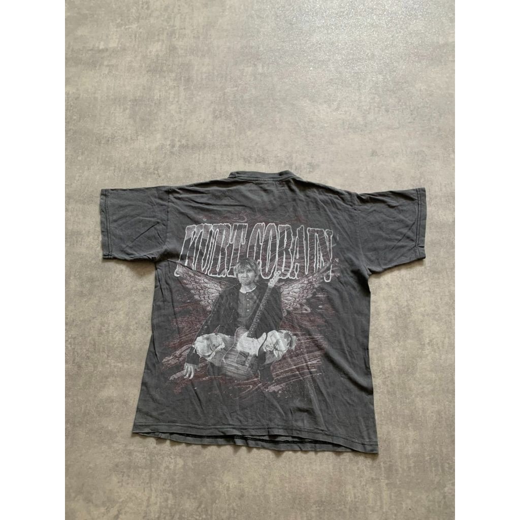 Other Kurt Cobain Nirvana 90's Bootleg Tee – BandTees t-shirt grey Size US M / EU 48-50 / 2 - 4 Thumbnail