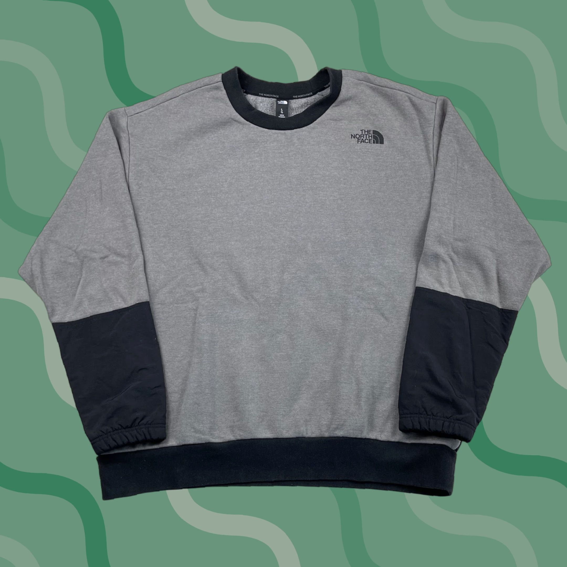 The North Face The North Face Mens L Crewneck Sweatshirt Mountain Jacket Ski Big Logo On Back Size US L / EU 52-54 / 3 - 1 Thumbnail