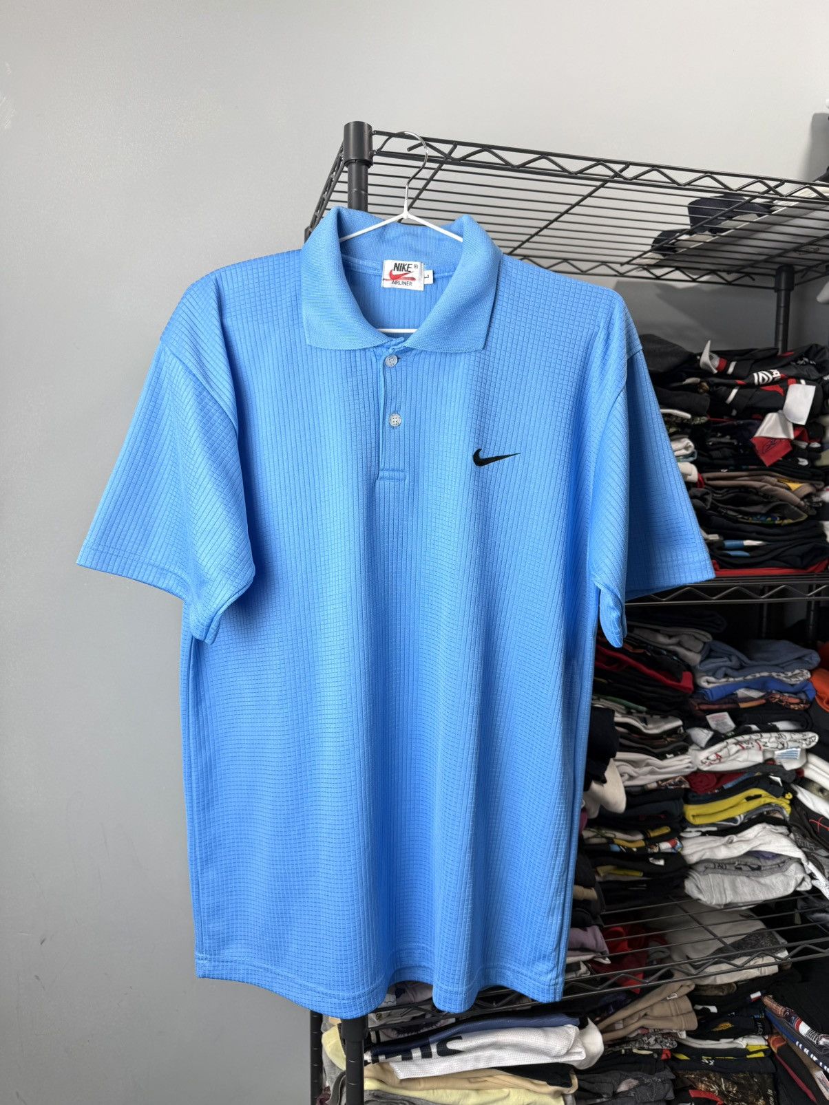 Nike Vintage 90’s Nike Polo T Shirt Tiger Woods Golf Size US L / EU 52-54 / 3 - 1 Thumbnail