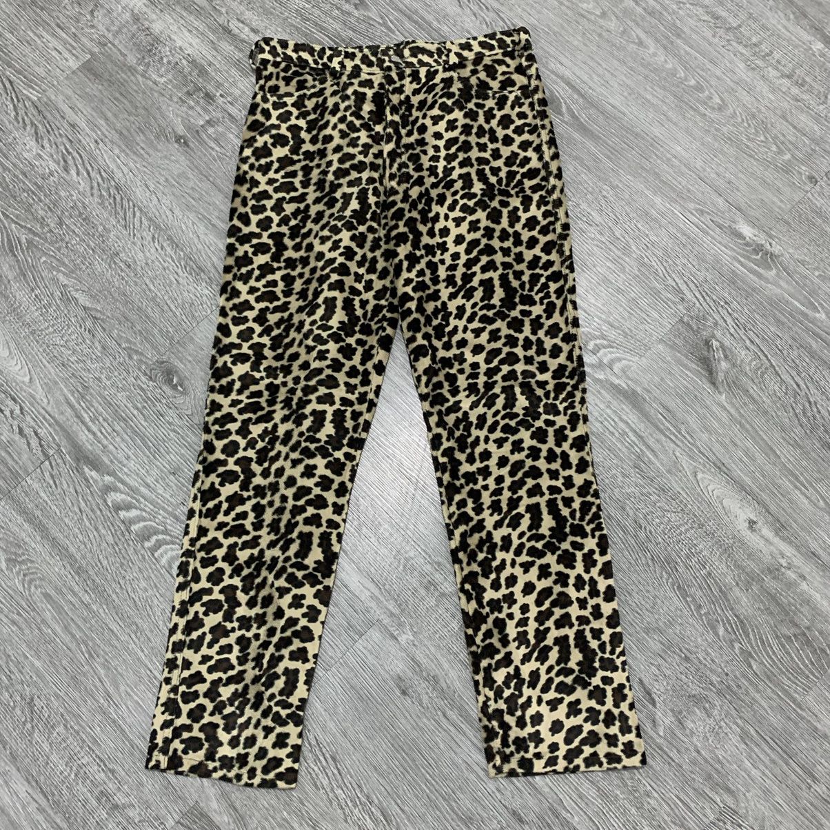 Beauty Beast Sexy Dynamite London Leopard Fleece Pant Size US 32 / EU 48 - 7 Thumbnail