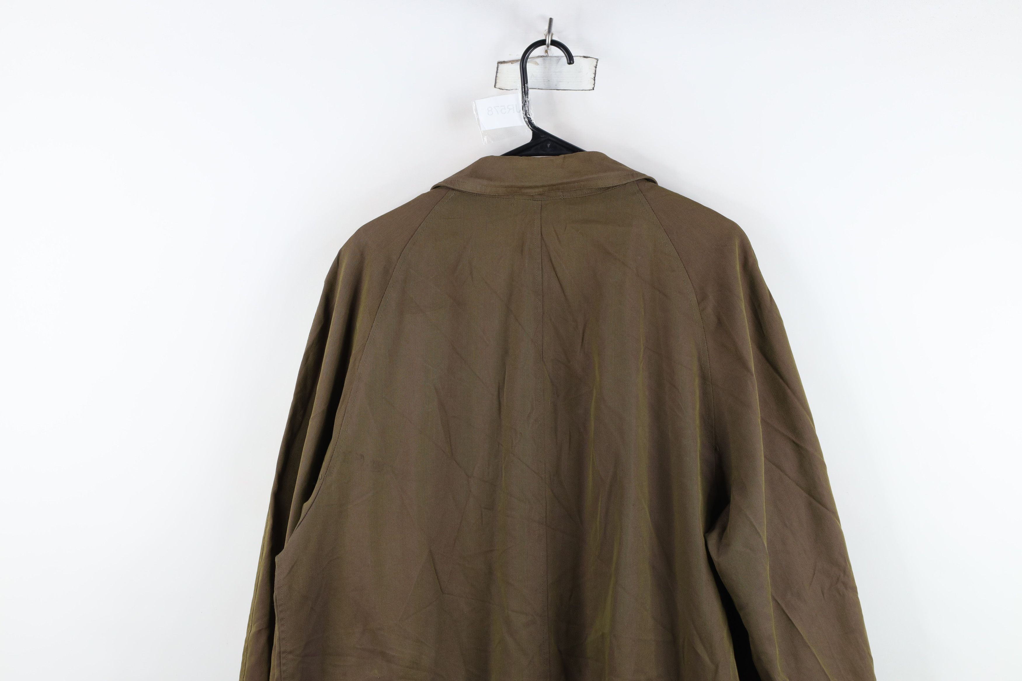 Vintage Vintage 50s 60s Rockabilly Chromatic Trench Coat Rain Jacket Size US XXL / EU 58 / 5 - 14 Thumbnail