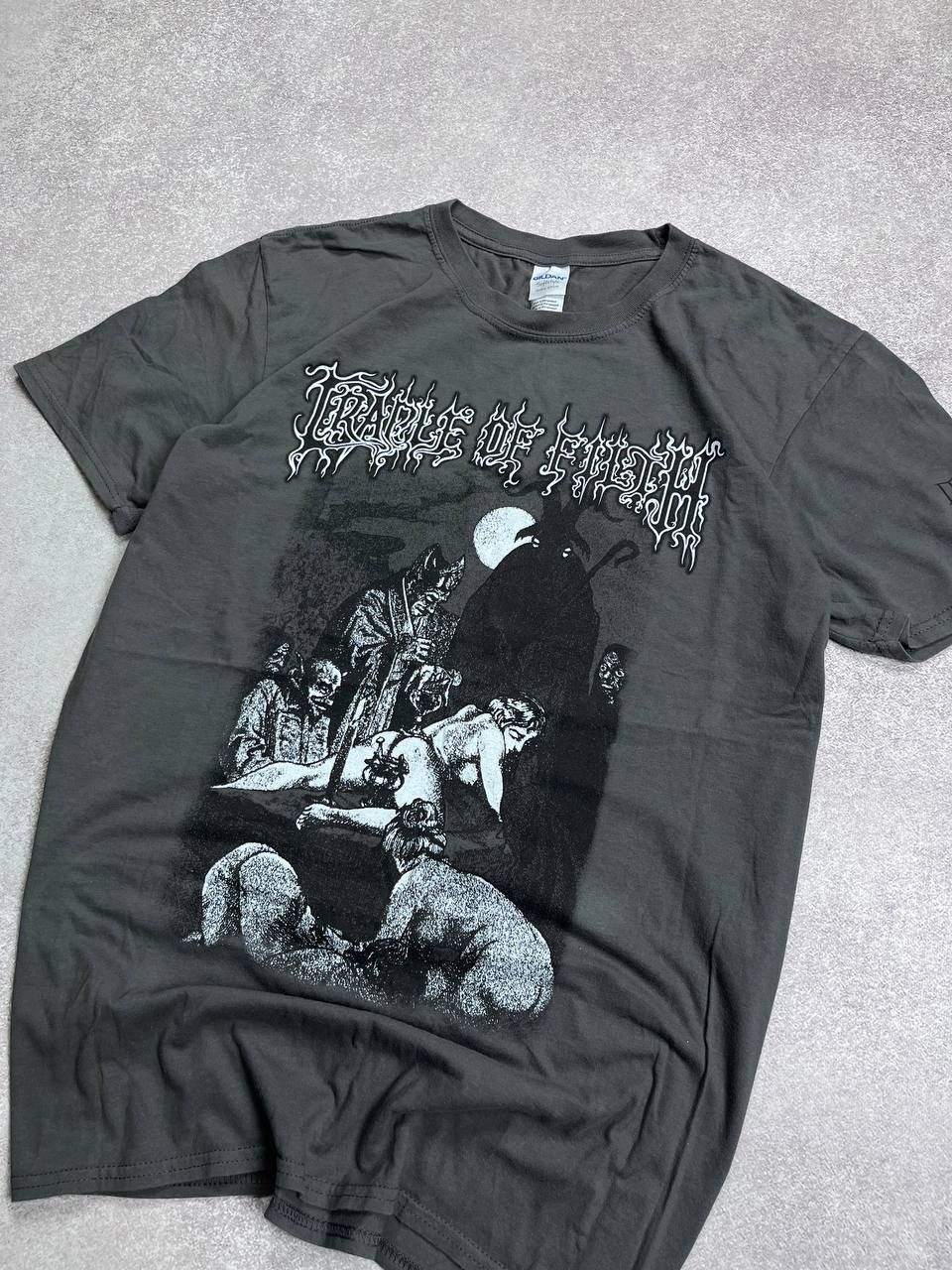 Vintage Cradle Of Fifth Graphic Promo T-shirt L