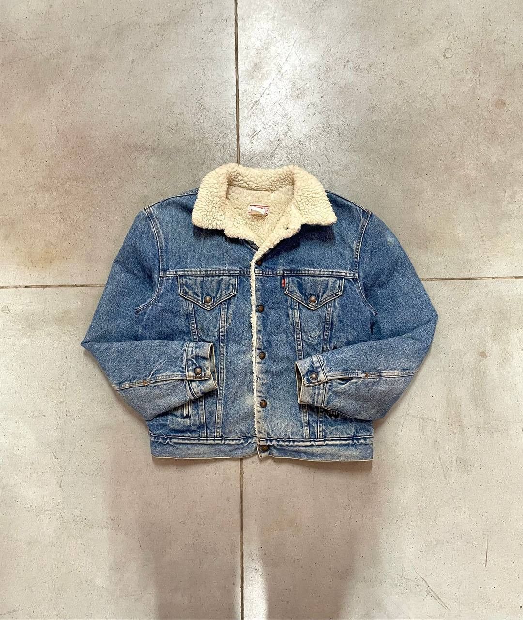 Levi's Vintage Levis Sherpa Denim Jacket Size US S / EU 44-46 / 1 - 1 Thumbnail