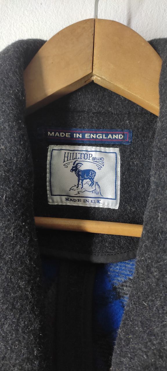 Designer HILLTOP BRAND MADE IN ENGLAND WOOL CASHMERE JACKET Size M / US 6-8 / IT 42-44 - 11 Thumbnail