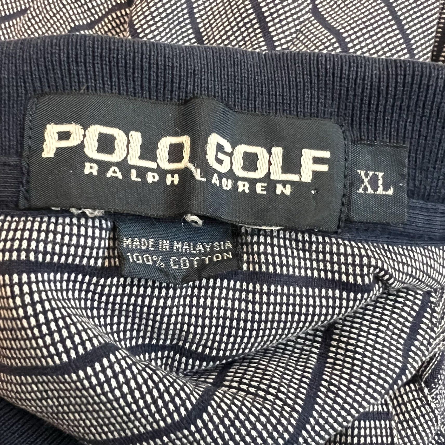 Ralph Lauren Ralph Lauren Polo Golf Shirt Mens XL Blue Striped Cotton Short Sleeve Size US XL / EU 56 / 4 - 6 Thumbnail