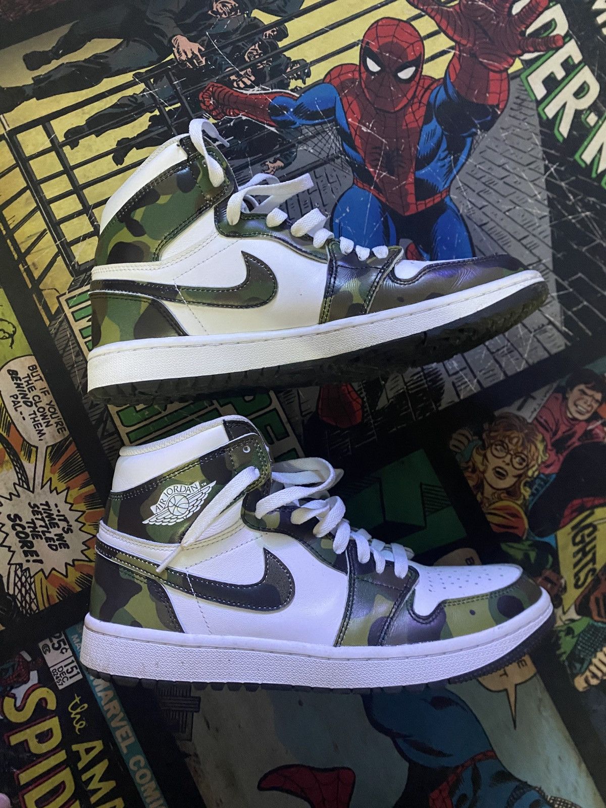 Nike Nike Air Jordan Golf Camo Size US 8.5 / EU 41-42 - 3 Thumbnail