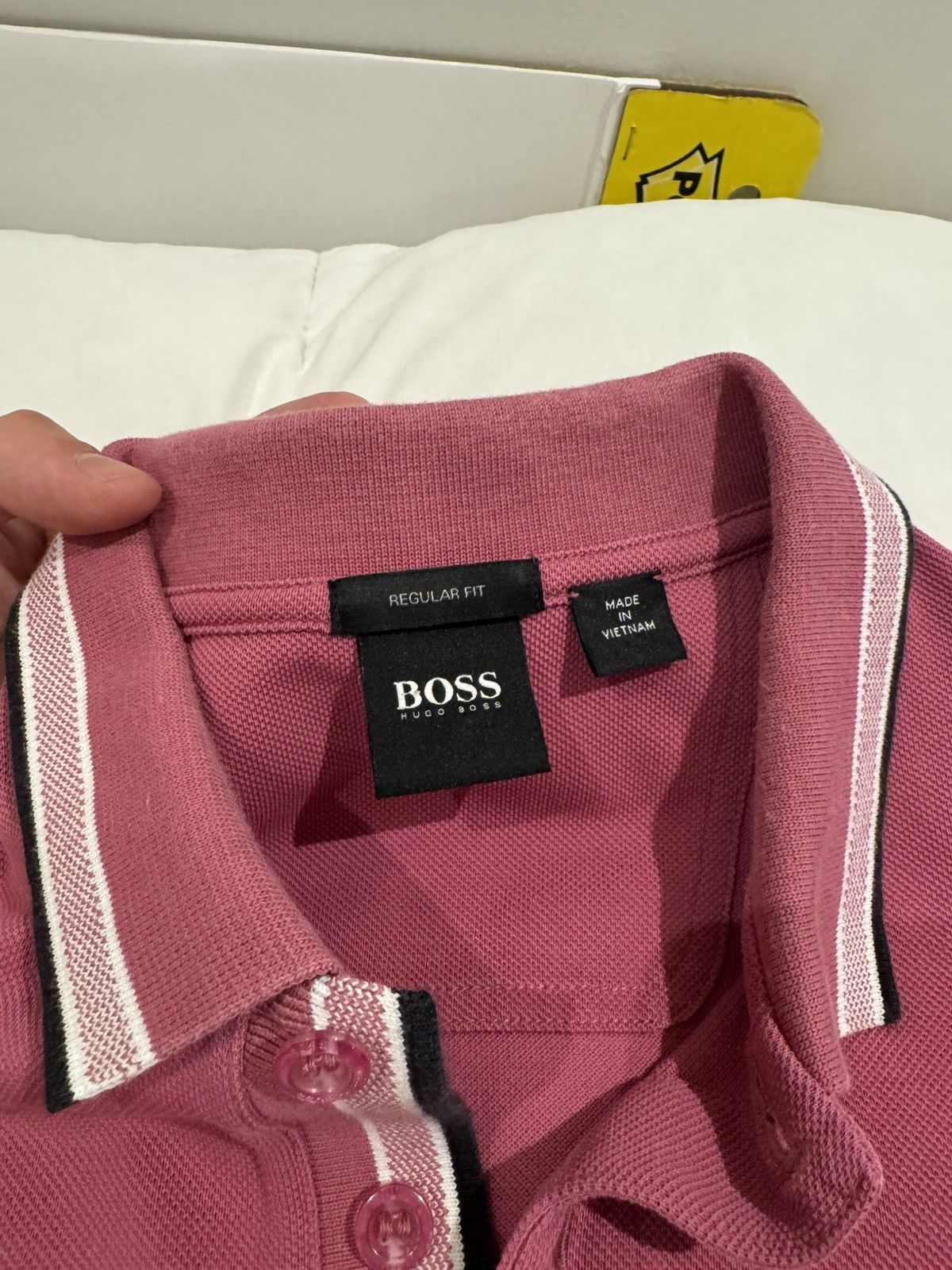 Hugo Boss Hugo Boss pink polo Size US M / EU 48-50 / 2 - 2 Thumbnail