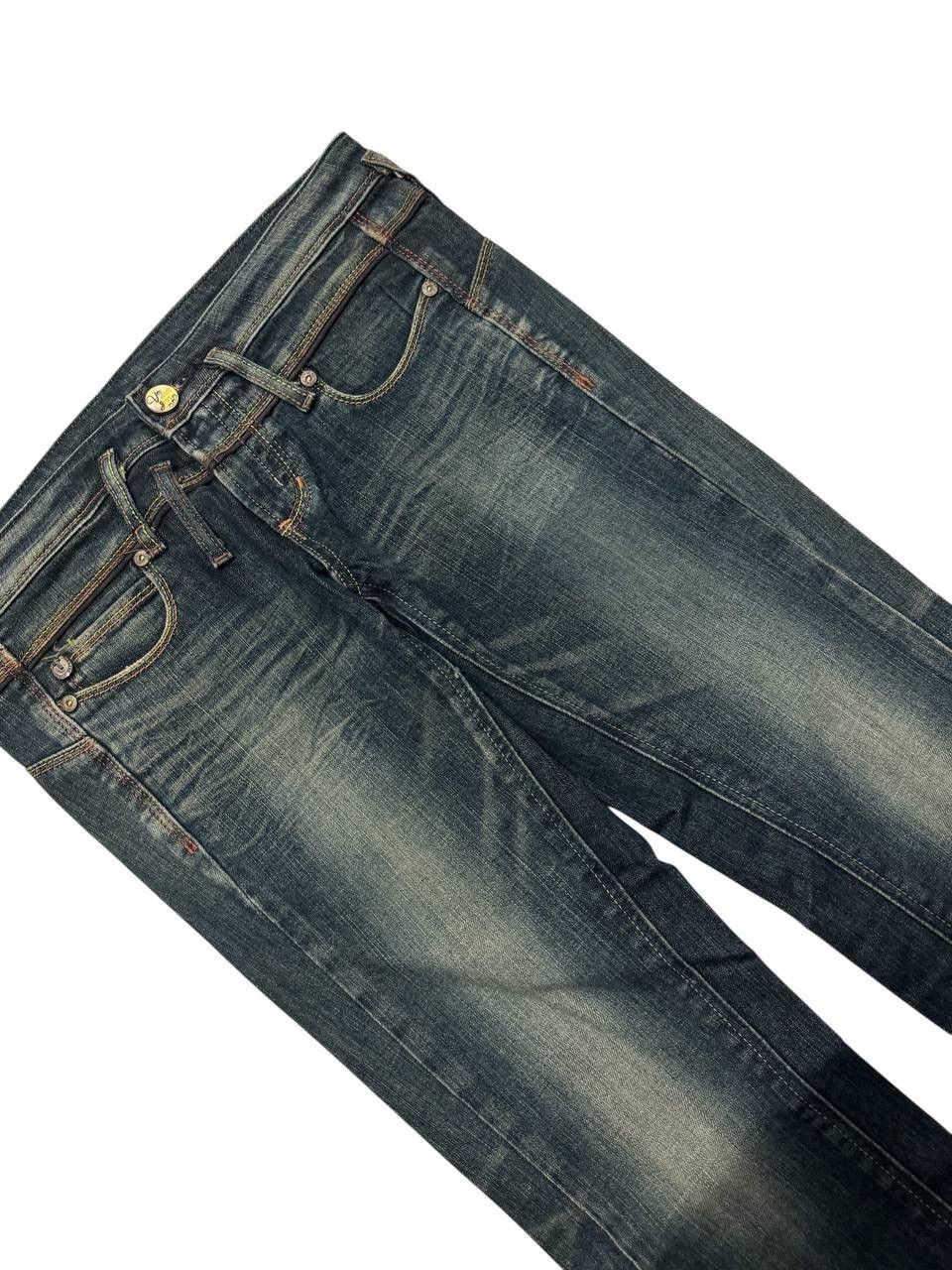 Edwin 💥Flared Bell Bottom💥Vintage Vienus Edwin Rusty Mud-Washed Size 29" - 4 Thumbnail
