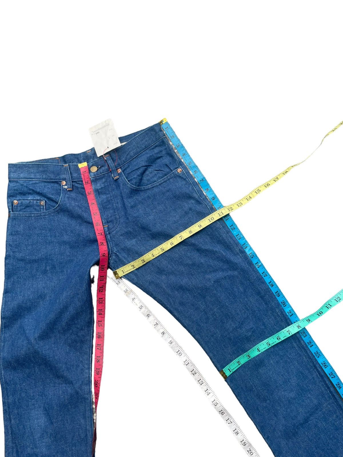 Japanese Brand Vintage La Rosa Dela Fabrica Denim Size US 30 / EU 46 - 19 Thumbnail