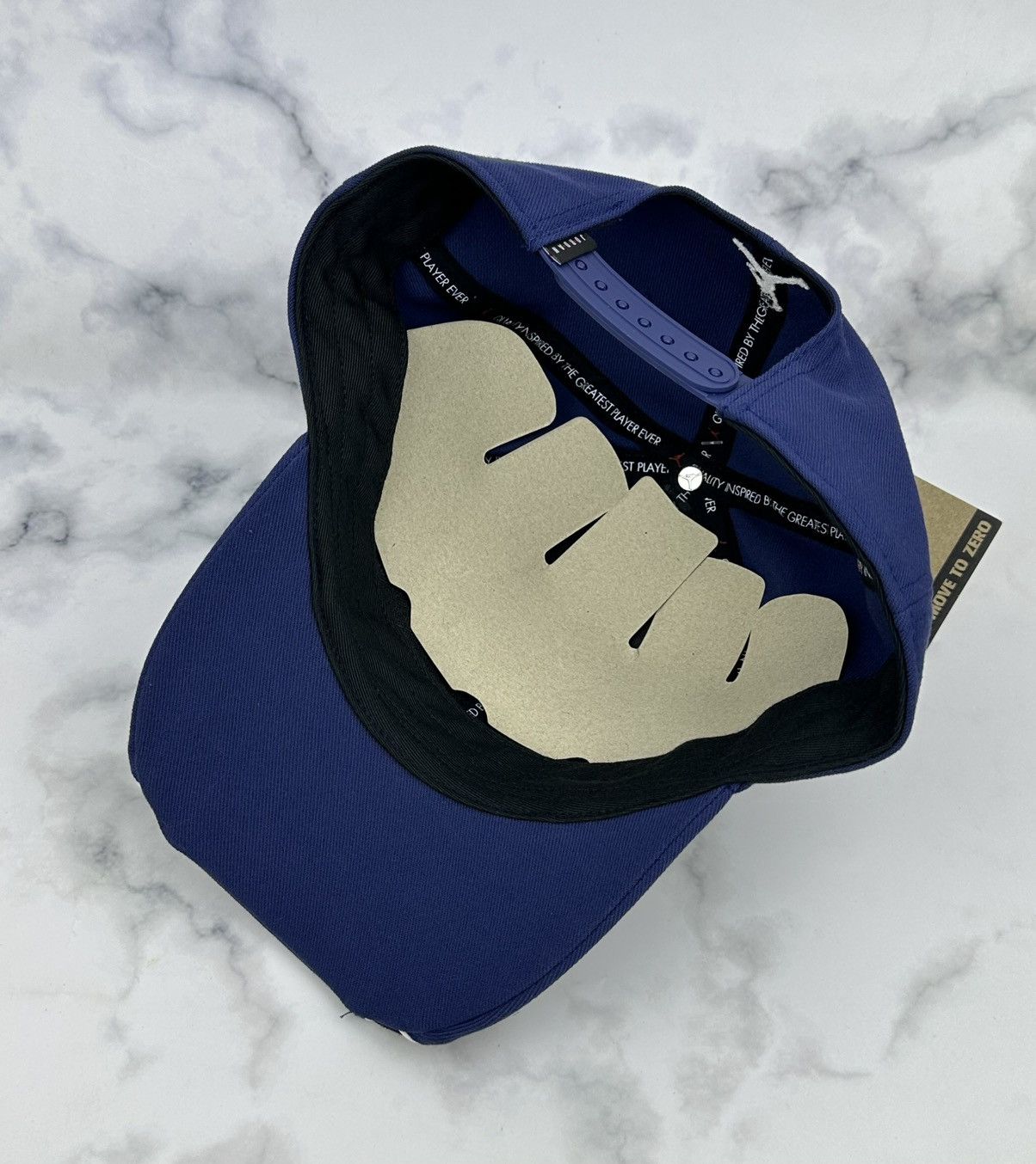 Jordan Brand NWT Nike Air Jordan Rise Cap Hat 1984 Script Logo Size L/XL Size 36 - 4 Thumbnail