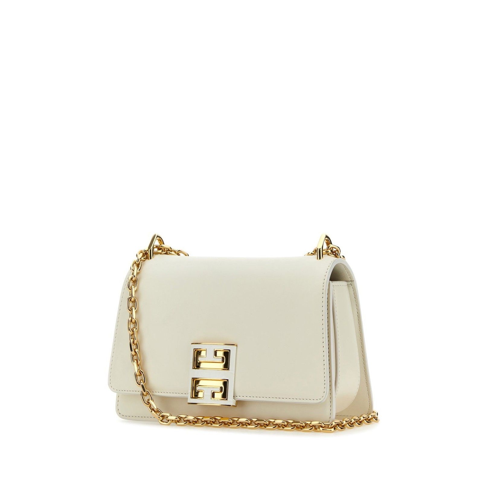 Givenchy GIVENCHY 4G Small White Smooth Leather Shoulder Bag New And Size ONE SIZE - 2 Thumbnail