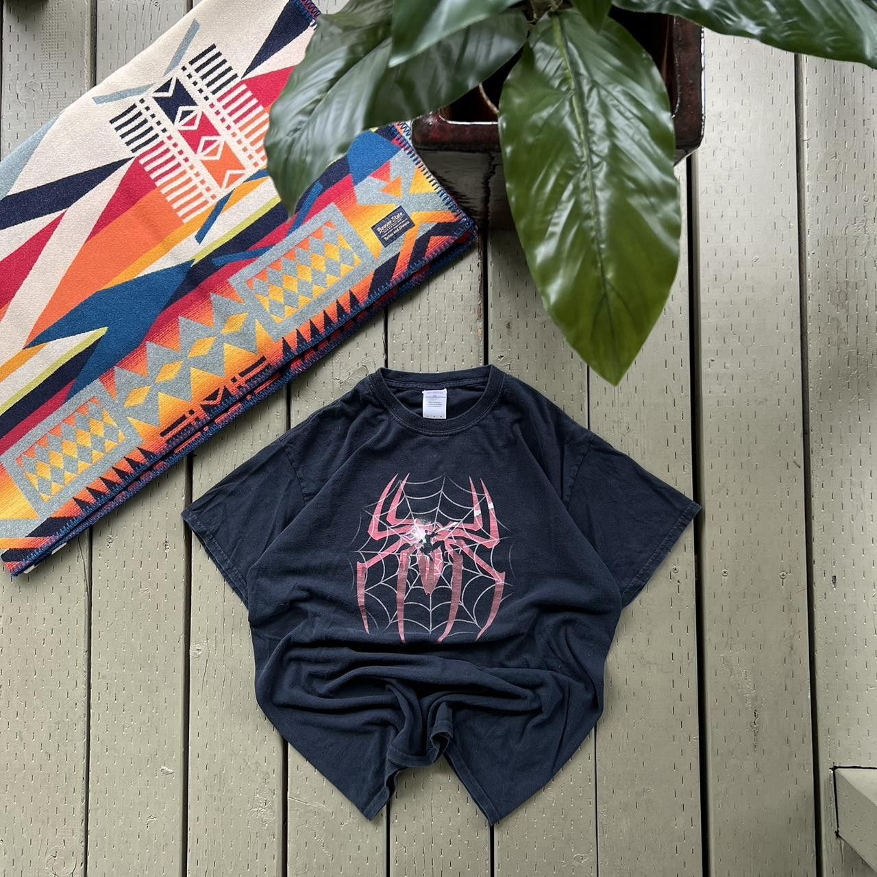 Vintage Vintage Spiderman Shirt Spider-Man Marvel Movie Tee Size US L / EU 52-54 / 3 - 1 Thumbnail
