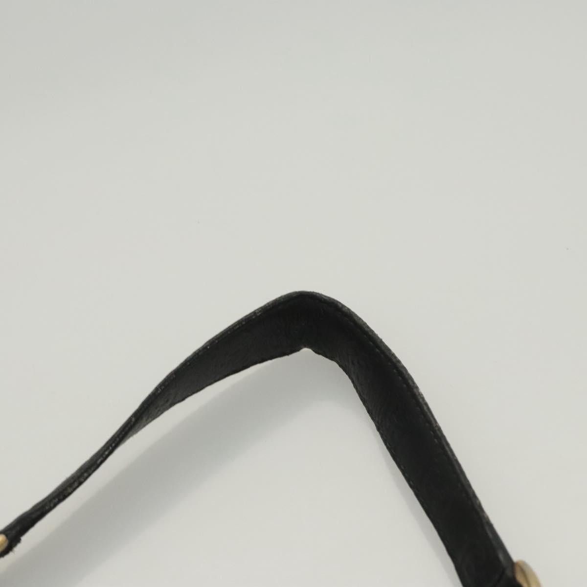 Gucci GUCCI Shoulder Bag Canvas Outlet Black Gold Size ONE SIZE - 8 Thumbnail