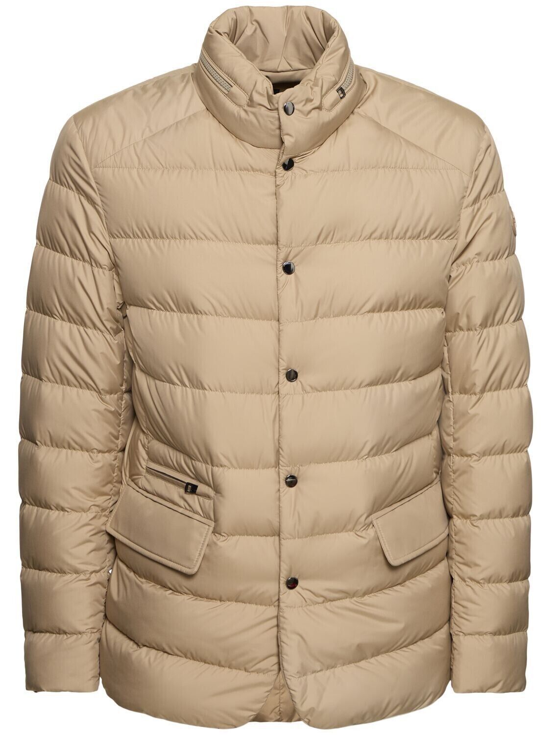 MONCLER Malinvern Men's Beige Down Jacket New 1