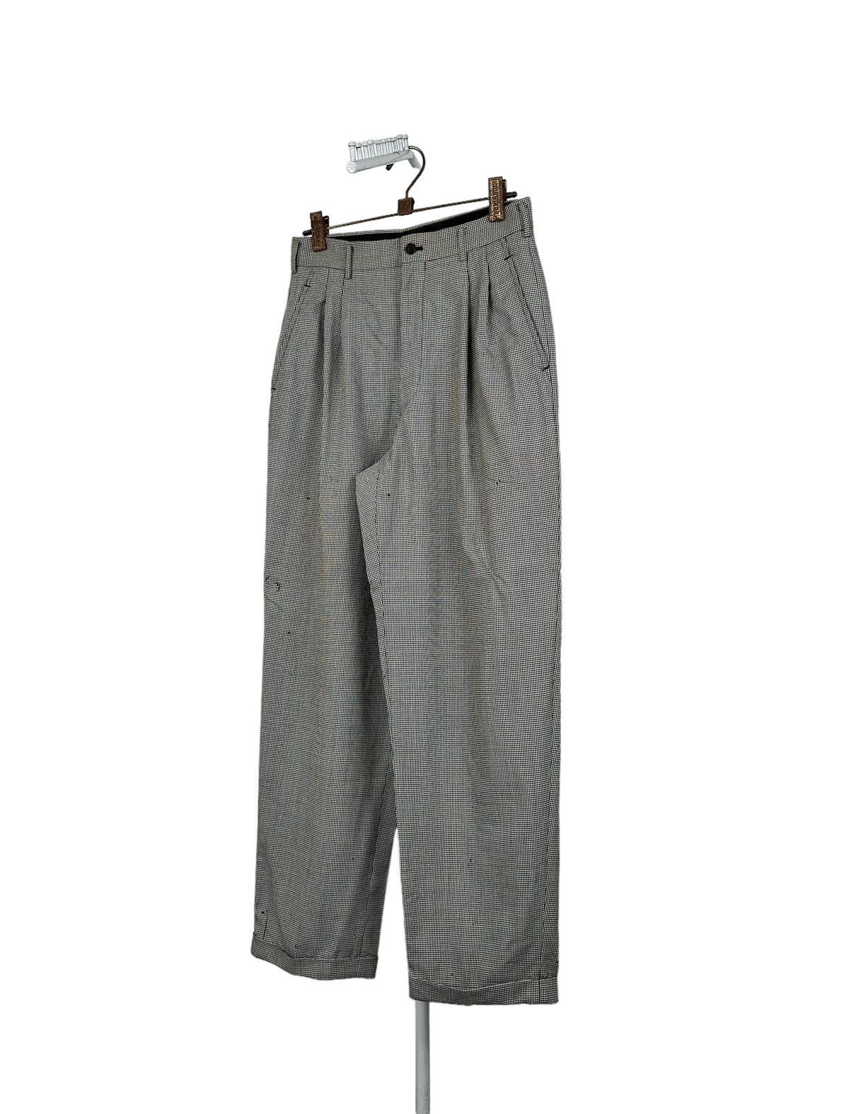 Comme des Garcons Comme des Garçons Homme Plus AW1991 Houndstooth Wool Trouser Size US 28 / EU 44 - 22 Thumbnail