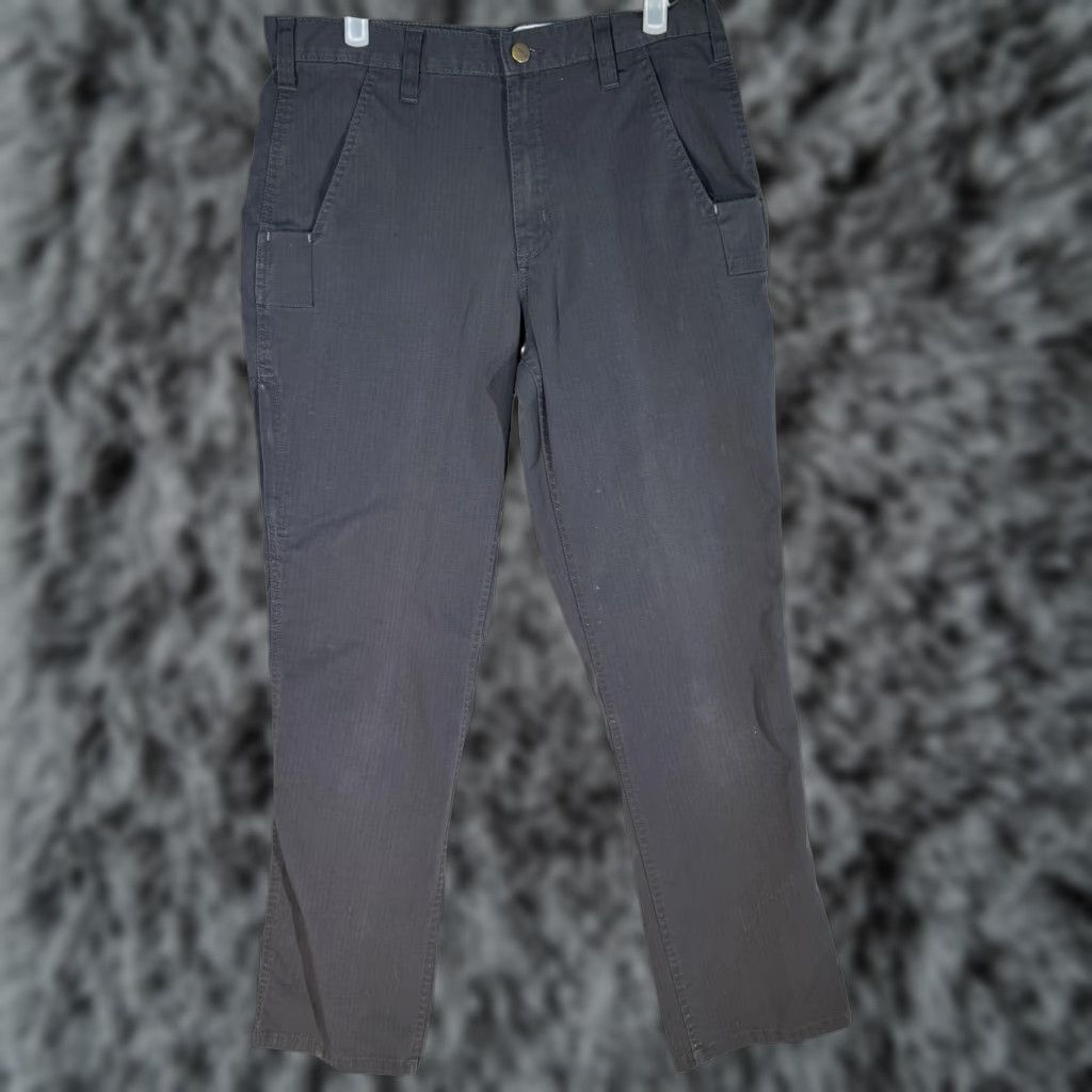Carhartt Carhartt Pants Mens 30x29 Gray Ripstop Relaxed Fit Work Outdoor Utility Grunge Size US 30 / EU 46 - 1 Thumbnail