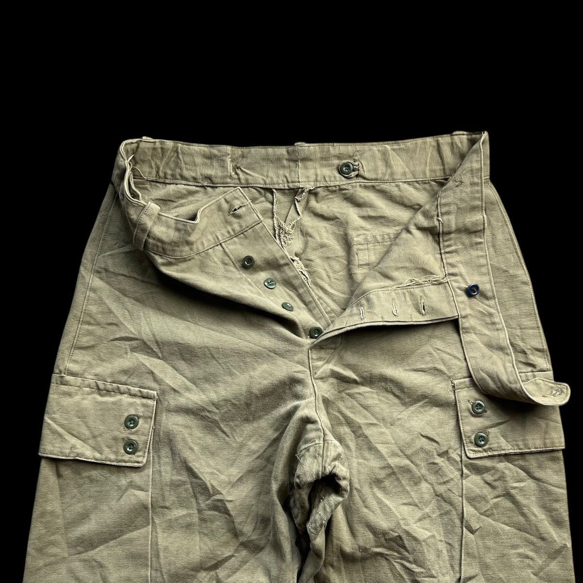 Vintage 🇪🇸 Vintage Spanish M67 Field Cargo Pants Size US 34 / EU 50 - 5 Thumbnail
