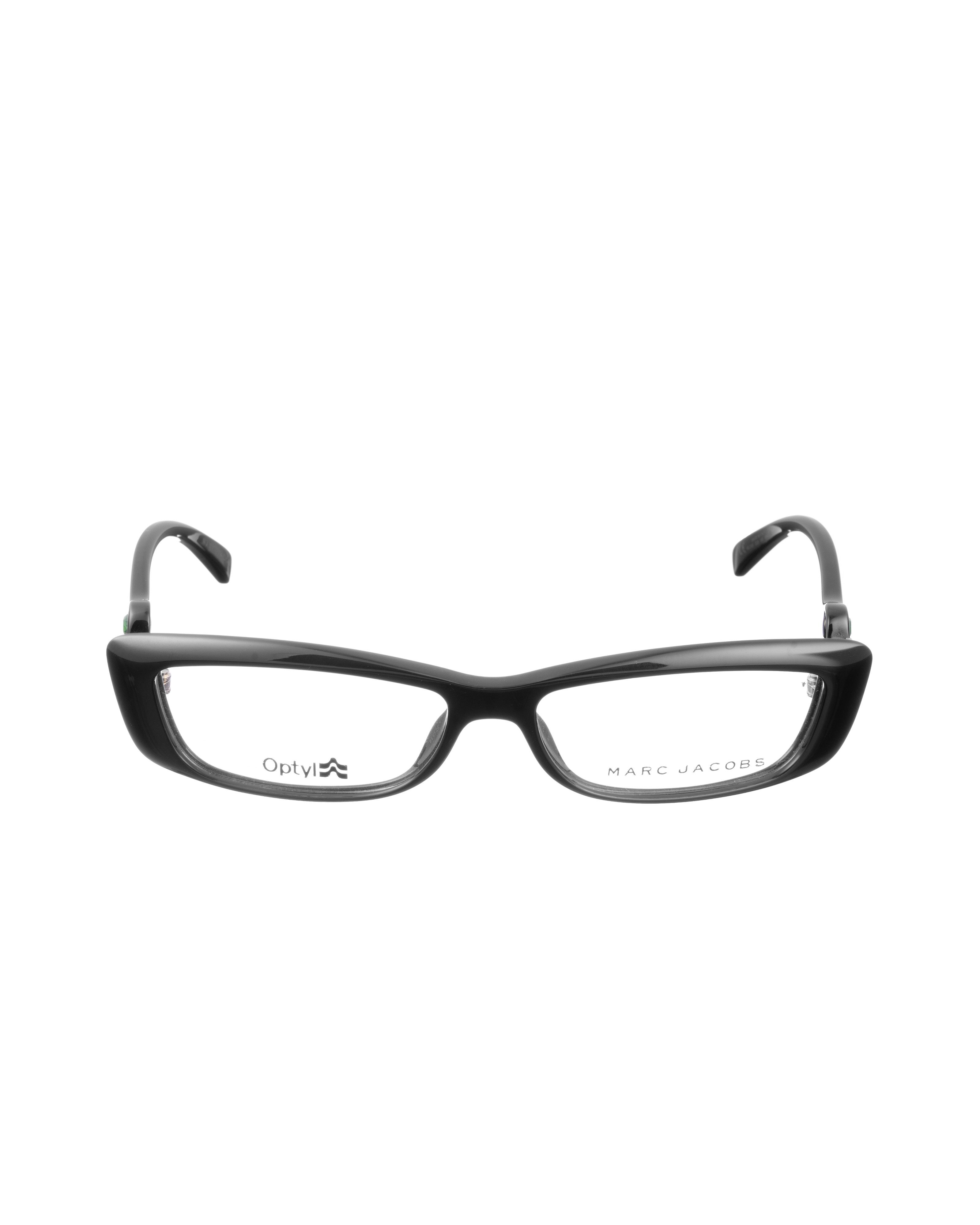 Marc Jacobs Marc Jacobs 00s Black Cat-Eye with Gems Glasses Size ONE SIZE - 3 Thumbnail