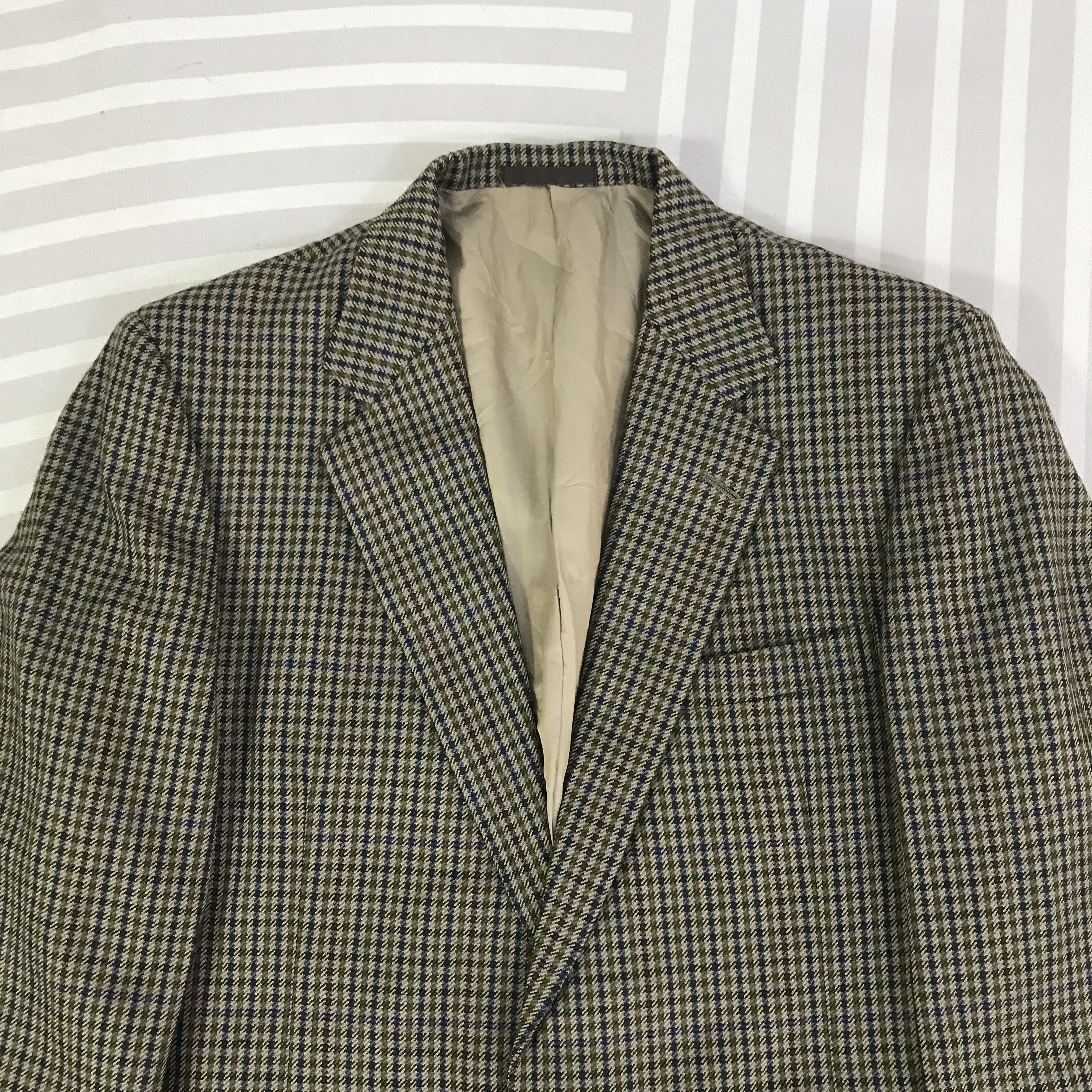 Burberry Vintage Burberrys Japan classic Design Blazer K108B19 Size US L / EU 52-54 / 3 - 2 Thumbnail