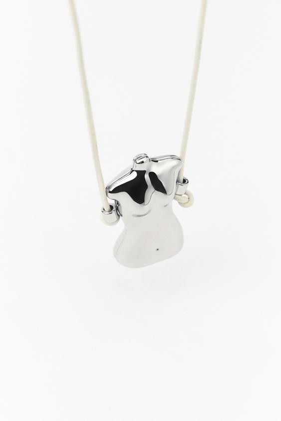 Zara BUST CHARM NECKLACE Size ONE SIZE - 1 Thumbnail