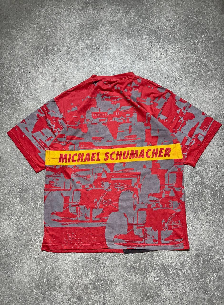 Formula 1 Vintage 94 - 95 Michael Schumacher T-shirt AOP F1 Size US XL / EU 56 / 4 - 6 Thumbnail