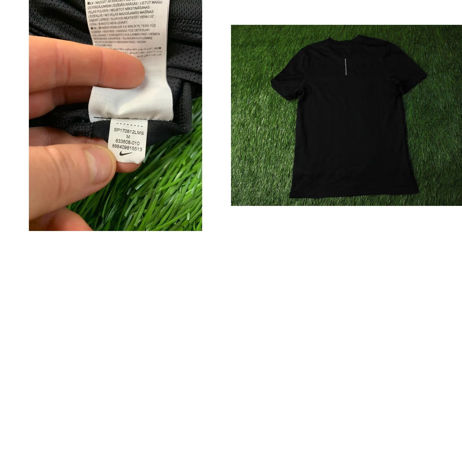 Nike Nike Running Shirt Mens M Black 2017 Dri-Fit T-Shirt Short Sleeve Crew Neck Vintage No Size US M / EU 48-50 / 2 - 8 Thumbnail