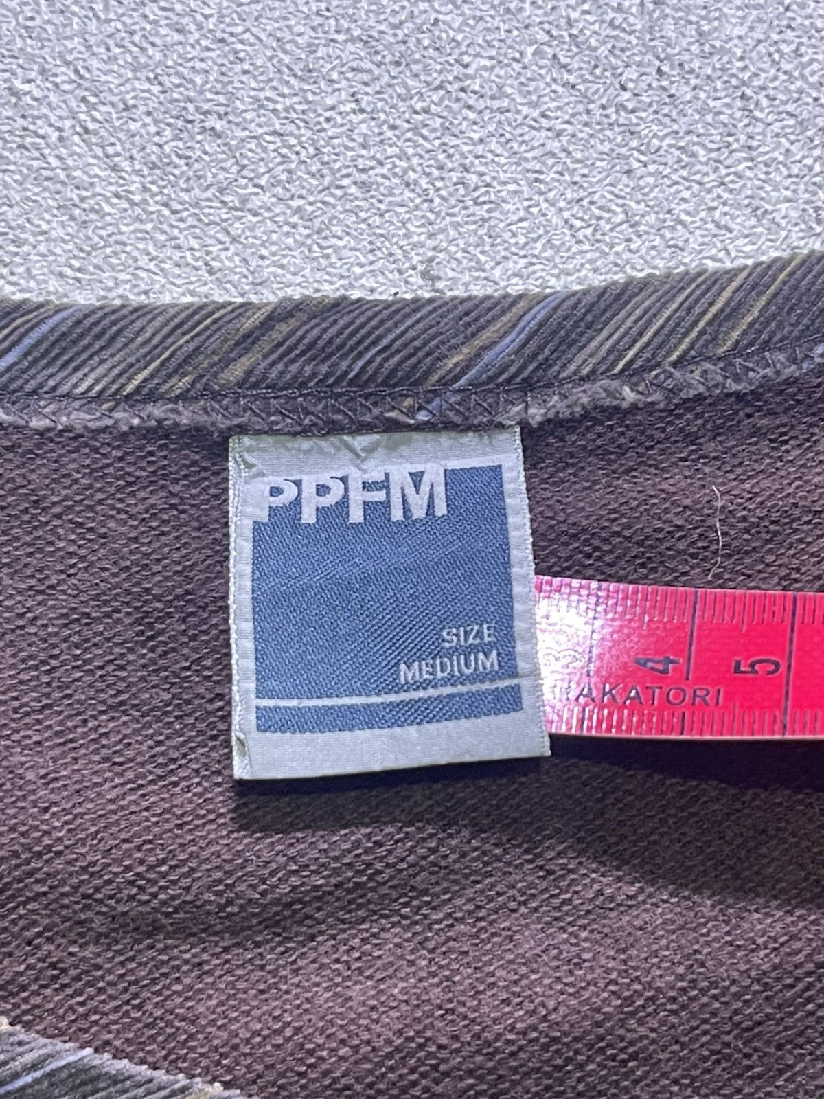 PPFM VTG PPFM long sleeve tshirt Size US XL / EU 56 / 4 - 4 Thumbnail